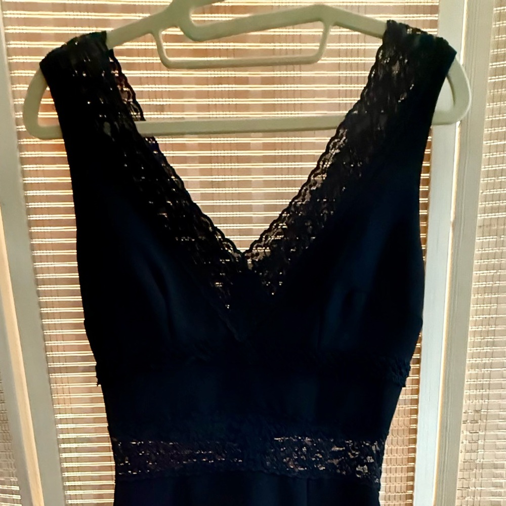Elegant Black Lace Dress